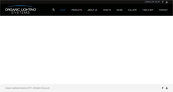 Desktop Screenshot of organiclighting.com