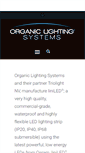 Mobile Screenshot of organiclighting.com
